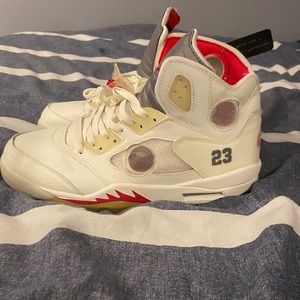 Jordan 5 offwhite READ DESCRIPTION NEW WITHOUT BOX